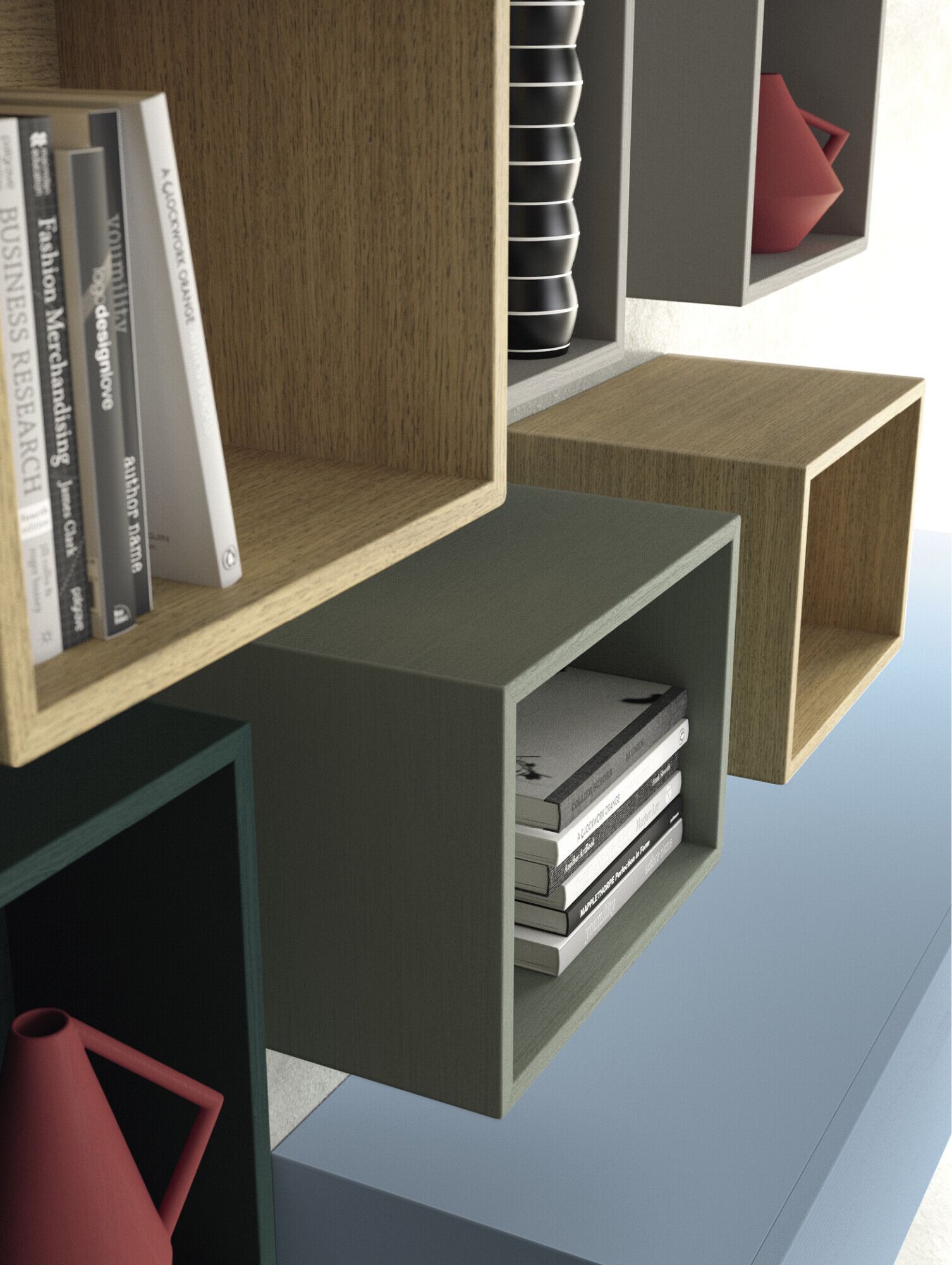 Модульная модульная стена из массива дерева Devina Nais Ноль.16 ARCH-00065357