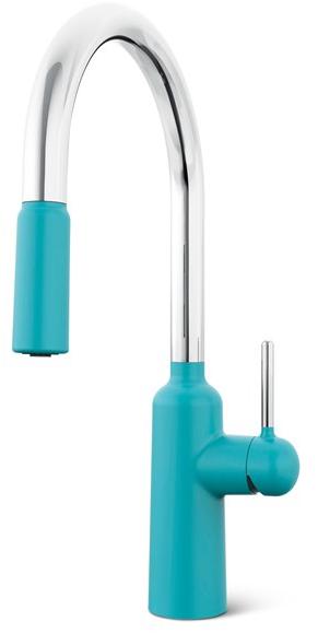 JUSTIME Смеситель с дозатором дезинфицирующего спрея Chapter 2 6928-pu-8035 - Вид №1