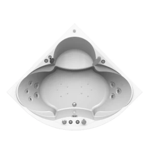 Гидромассаж "Релакс Chrome" на ванну Филадельфия (двигатель 750 Вт, джет Глори - 3 шт., джет Джереми - 5 шт.)