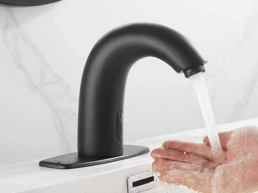 Однорычажный инфракрасный смеситель для раковины со сливом Fontana Showers DIJON ARCH-00103696