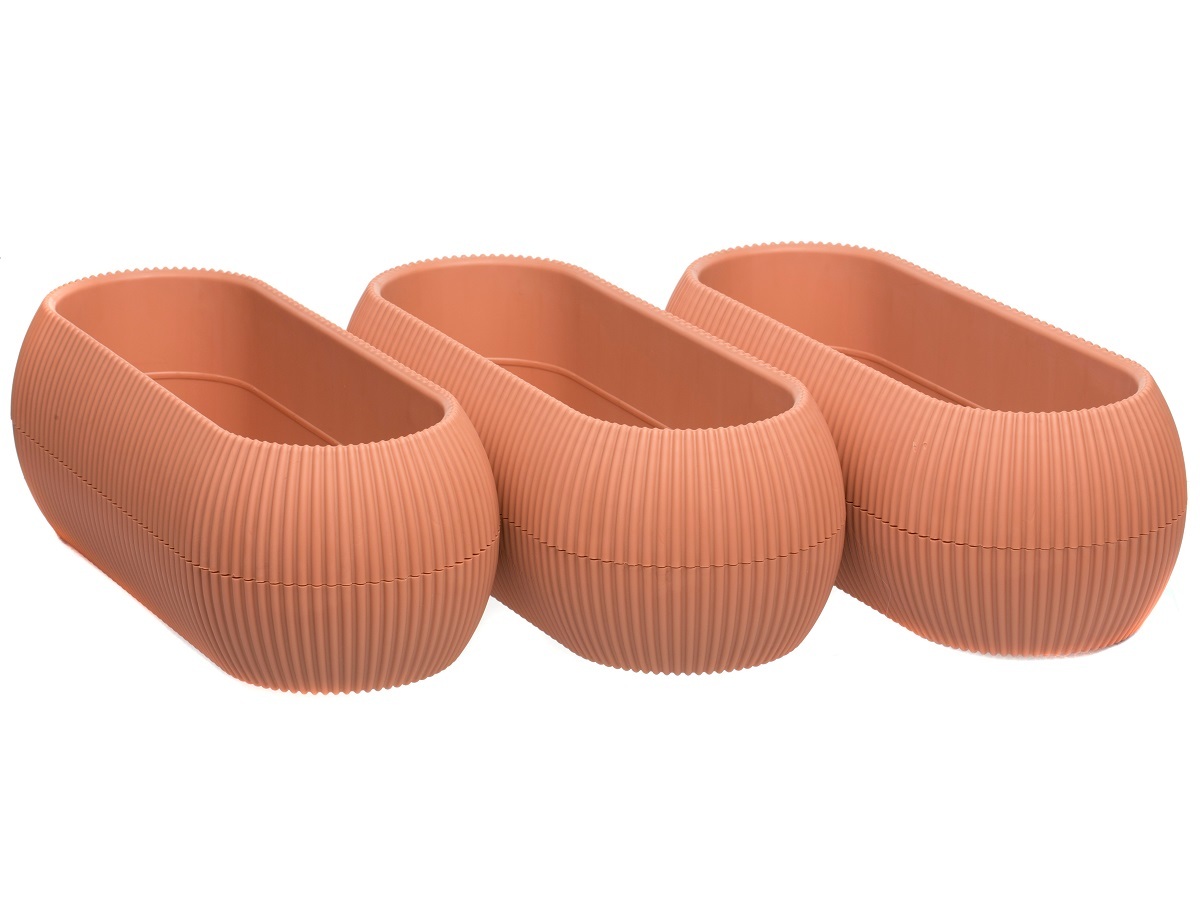 Горшок для цветов Lugo 1.3L Pink NAVAKO 16094 - Вид №3