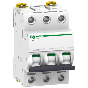 A9F95372 Автоматический выключатель Acti9 3P 1.6А (K) 15кА Schneider Electric Acti 9