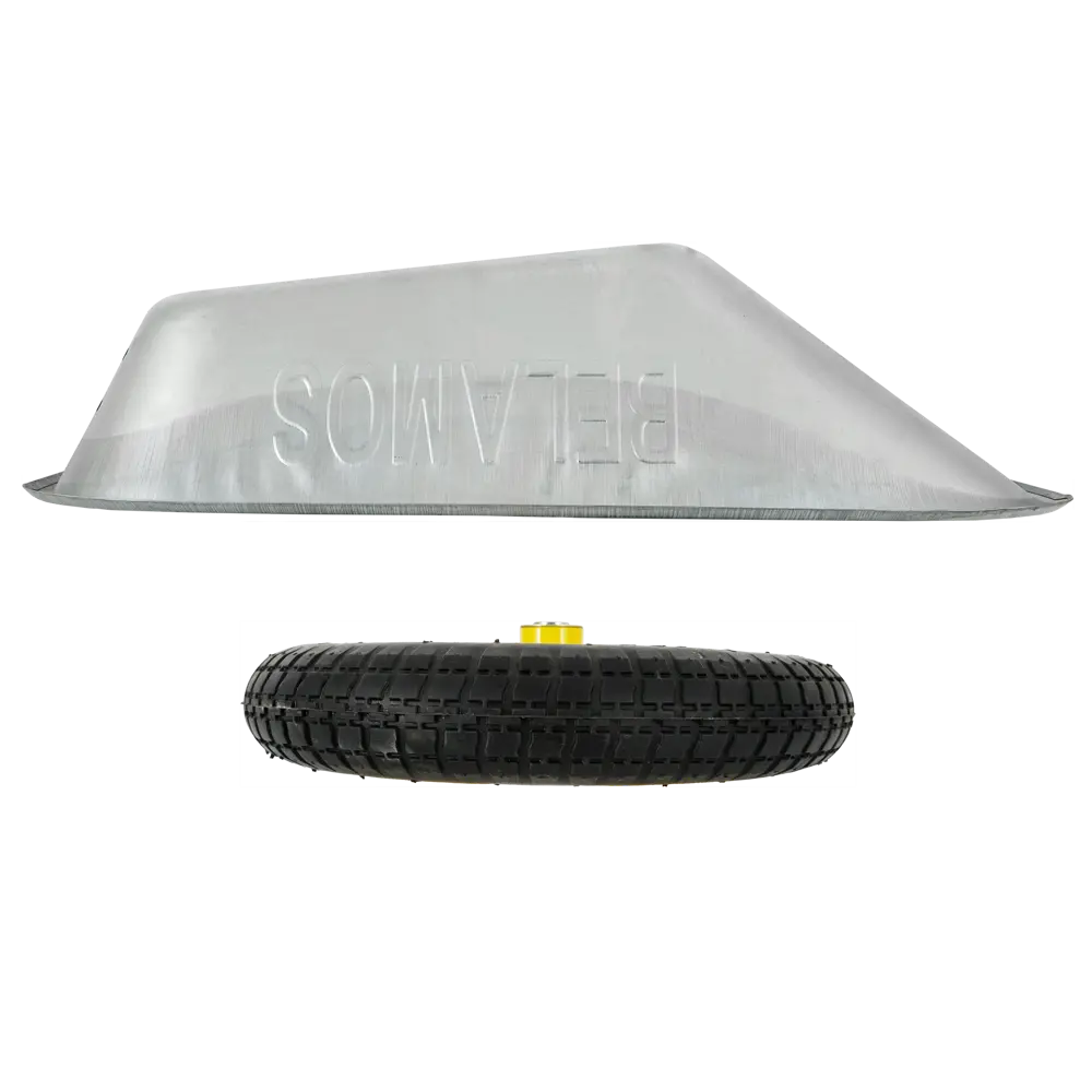 Тачка садовая одноколесная 80 кг/85 л Belamos 457Р 11907046 STLM-2039840 Santreyd  - Вид №4