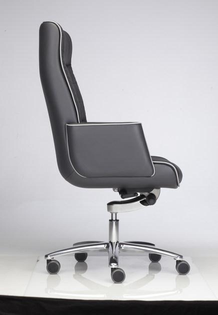 Luxy Кресло руководителя на 5-спицевой основе с подлокотниками и средней спинкой Mr. big sun-id-1509676 - Вид №3