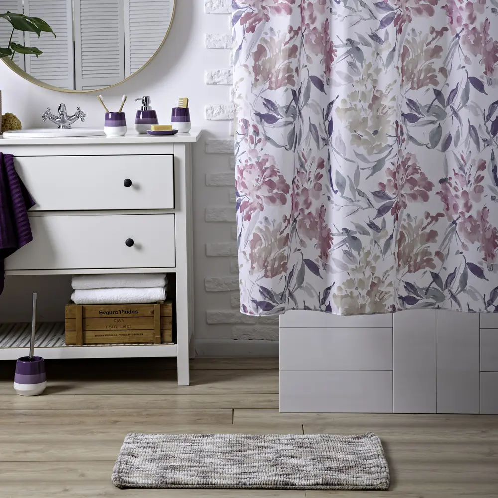 Коврик для ванной Wess Icat C21-50 50x80 см цвет бежево-коричневый STLM-2185416 - Вид №8