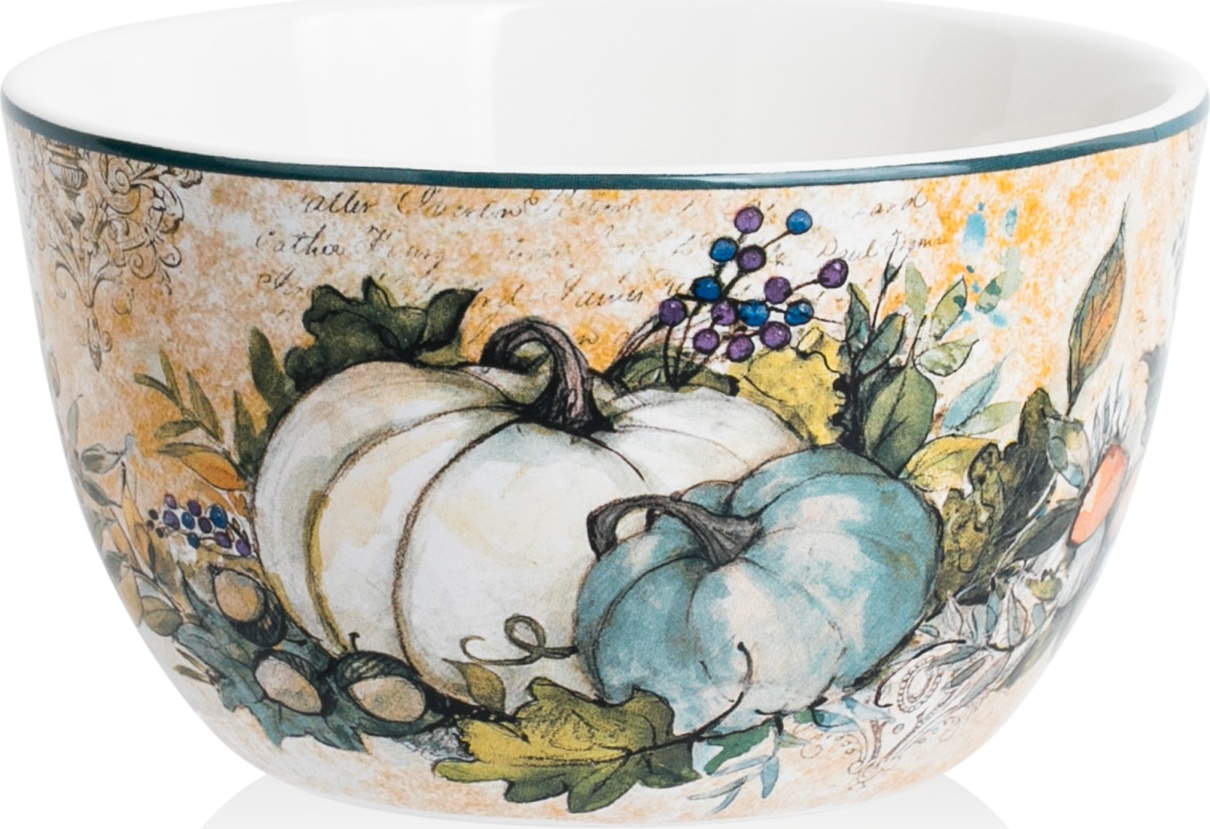 10661507 Certified International Салатник индивидуальный Certified Int. Осенняя пора. Тыквы 13см, керамика Керамика 