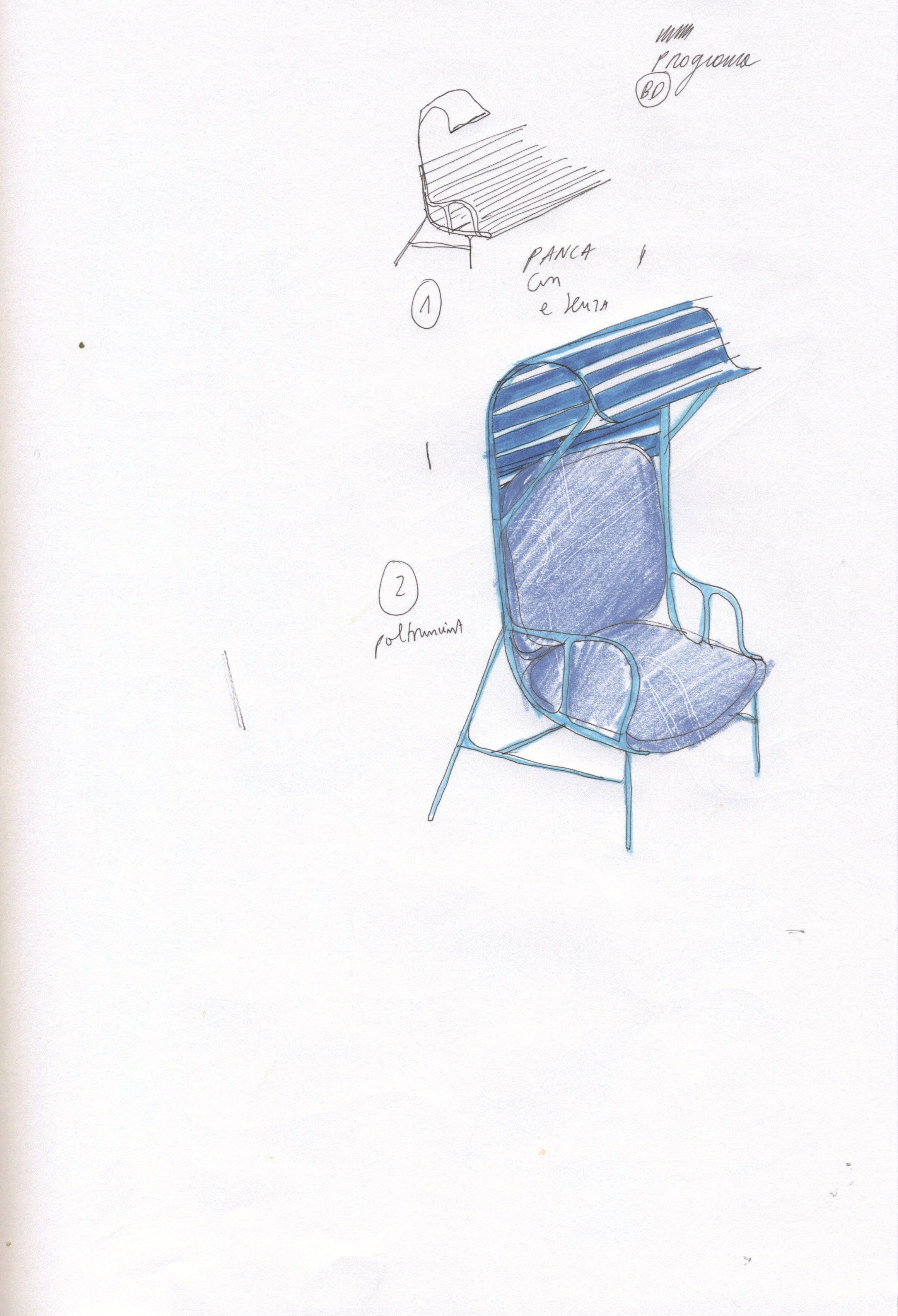 Садовое кресло с высокой спинкой BD Barcelona GARDENIAS ARCH-00005077 - Вид №3