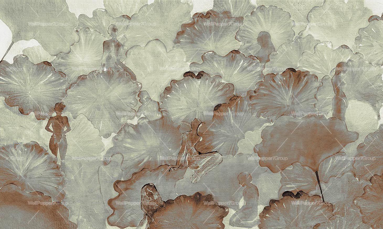 Обои из натурального ПВХ, экологически чистые, моющиеся WallPepper FLUKY ARCH-00033730 - Вид №4