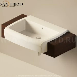 Flaminia UNA Консоль для раковины от 100 до 200 см темный дуб UNA75M1.WD