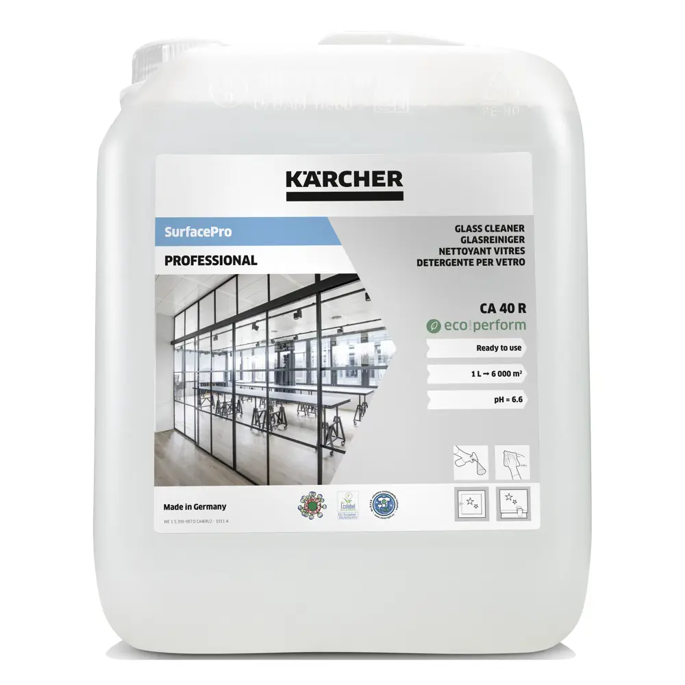Средство для чистки стекол Karcher CA 40 R 5л 82920846 STLM-2013371  - Вид №1