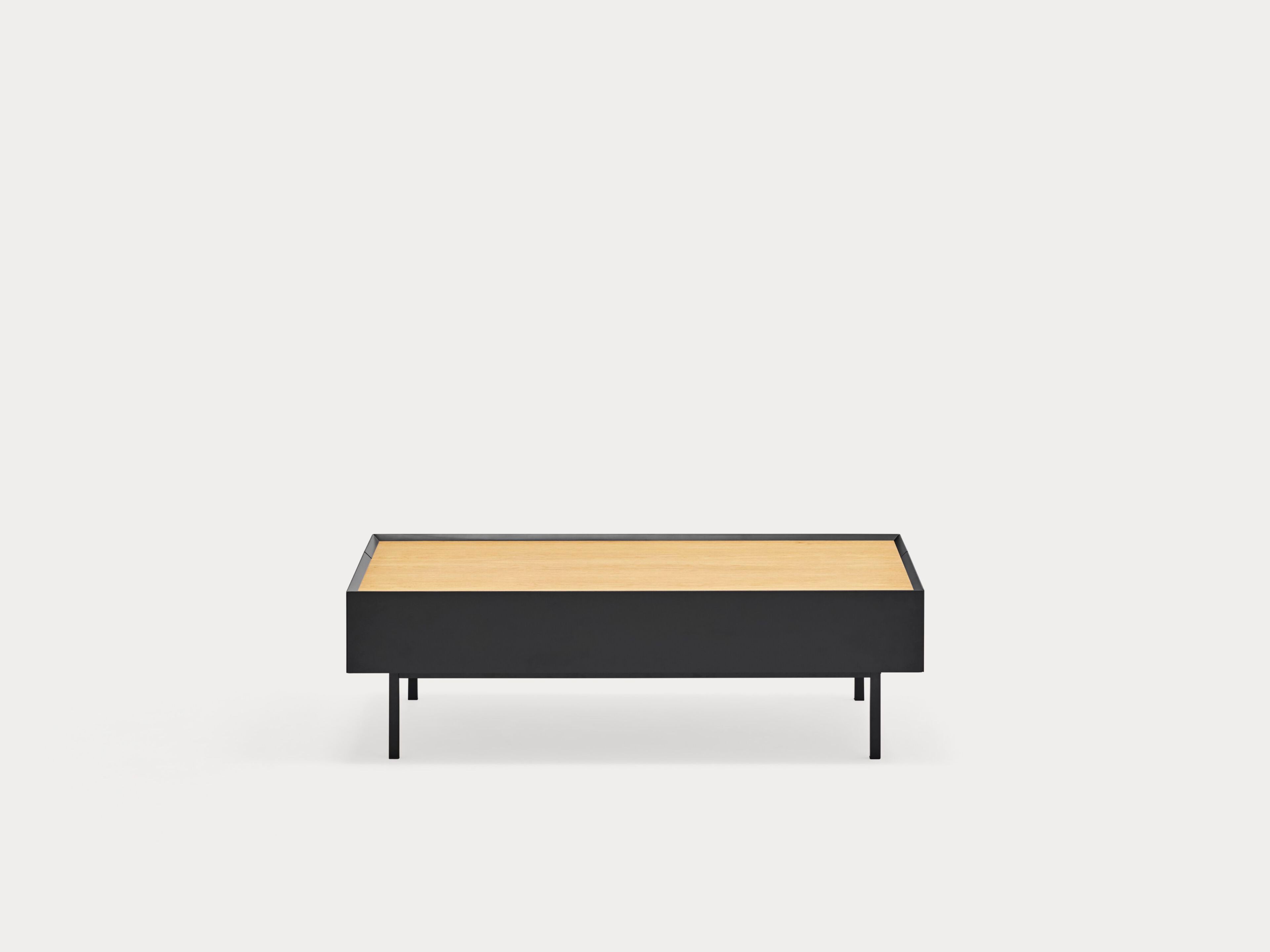 Низкий деревянный журнальный столик TEULAT Arista ARCH-00141627 - Вид №4