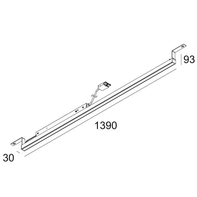 Профиль линейного потолочного освещения для светодиодных модулей Deltalight D-Liner ARCH-00060979 - Вид №4