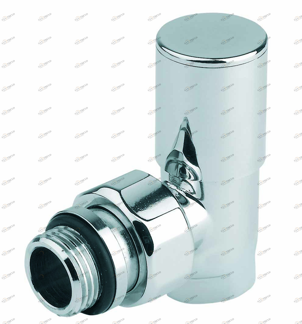 Carlo Poletti V150310E Клапан двухтрубный “PM10” с регулировкой, с подключением медной или пластиковой трубы. Межосевое расстояние 34 мм 