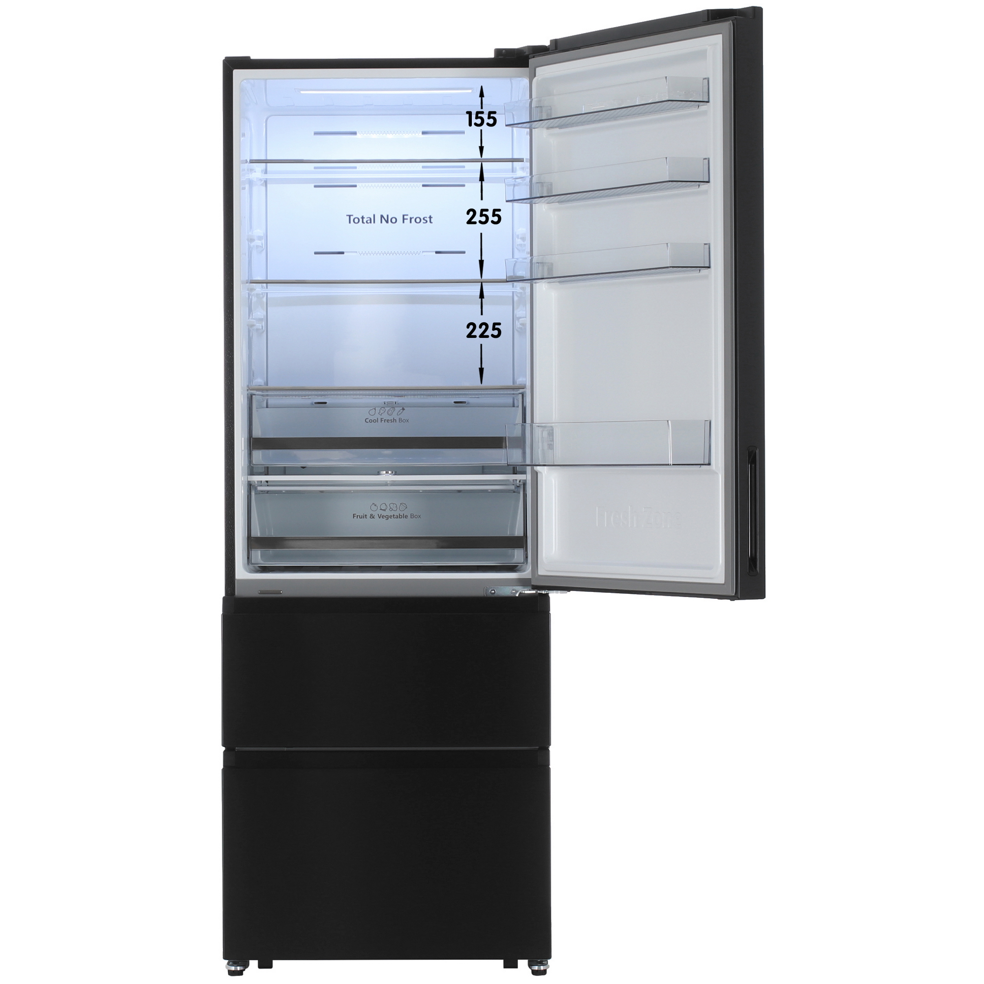 5462651 Холодильник многодверный   Hisense RT641N4AF1 черный STDN-0140857 - Вид №1