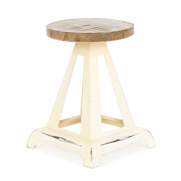 080952 Табурет из дерева и металла Francisco Segarra Daki Santreyd 