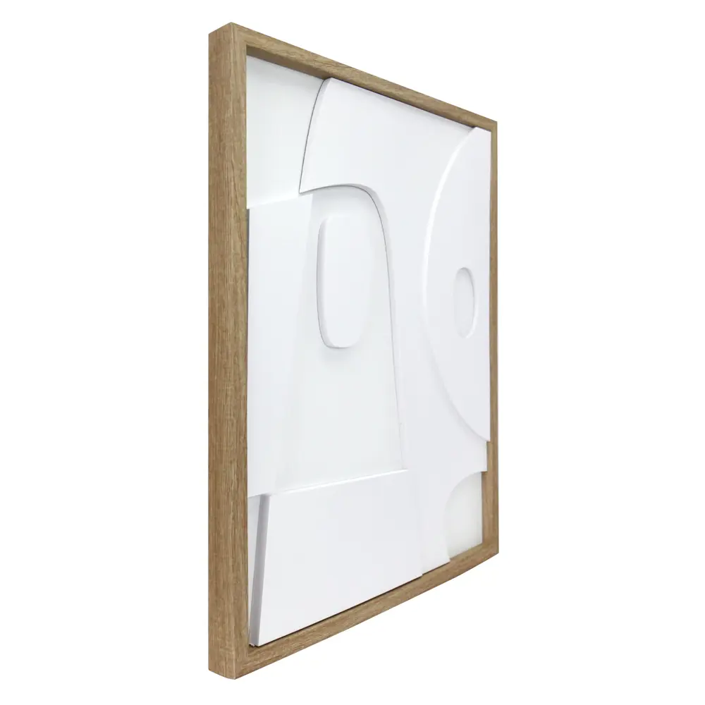 Декоративное панно Абстракция полистирол белый 40x50 см Santreyd STLM-2154277 - Вид №1