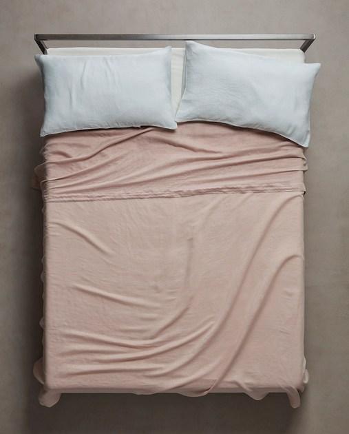 Society Limonta Двухслойные простыни из хлопка и шелка Setu sun-id-1469794 - Вид №3