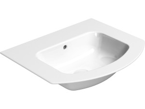 Керамическая раковина с переливом