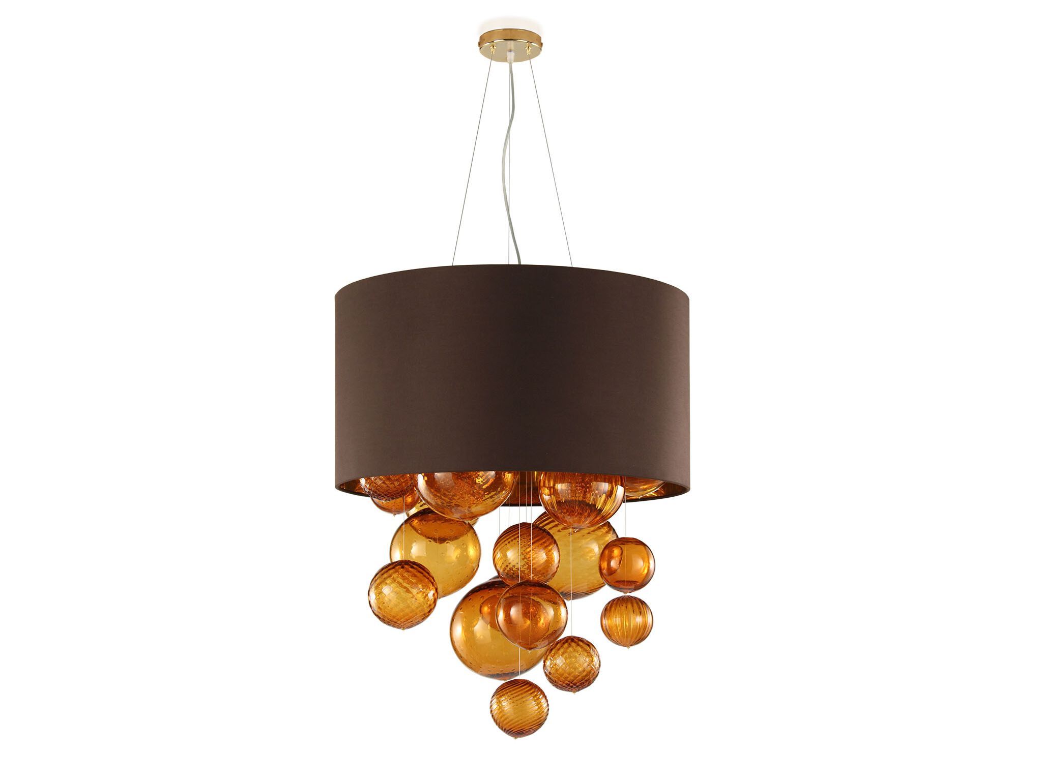 Ткань ручной работы светодиодный подвесной светильник MULTIFORME ARCH-00049016