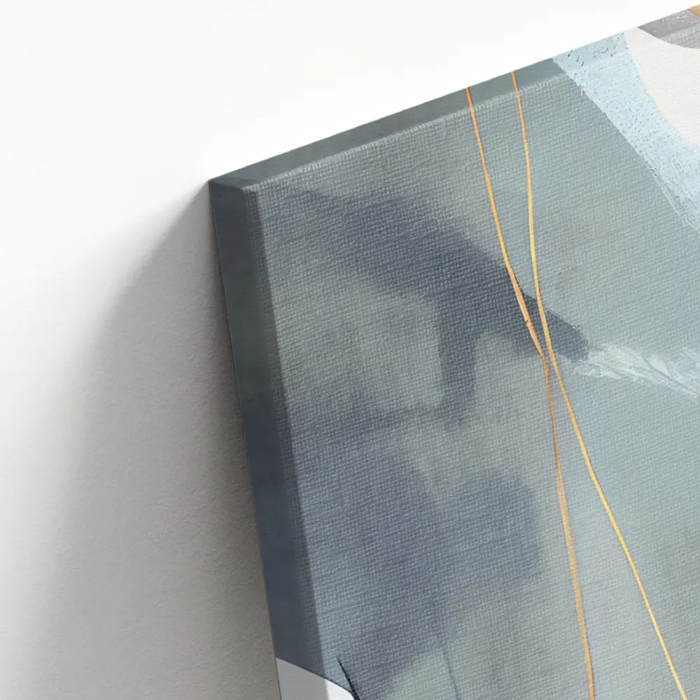 Santreyd Модульная картина Абстракция в серо-белых тонах 50x70 см 89394675 STLM-1454008 - Вид №1