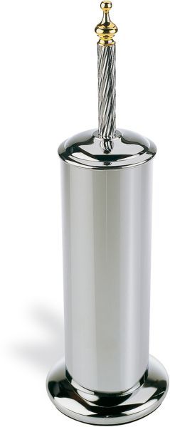 G039(35) Stil Haus Giunone, напольный металлический ёрш, цвет бронза - дерево Santreyd 