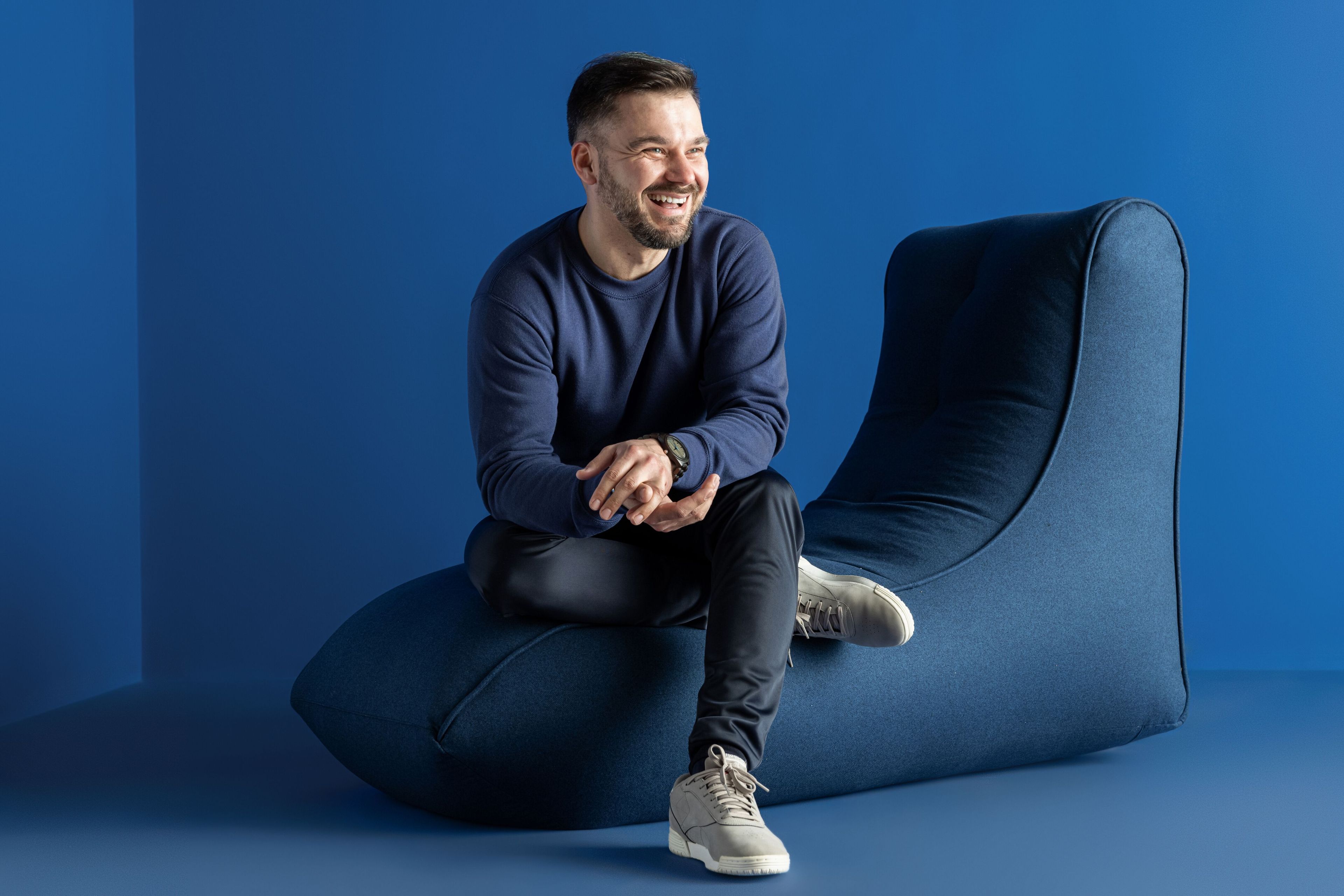 Мягкий шезлонг из ткани Joyf Beanbags ARCH-00029761 - Вид №7