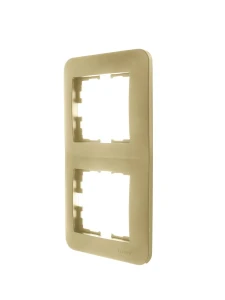 ASTI Рамка 2-ая вертикальная б/вст золото