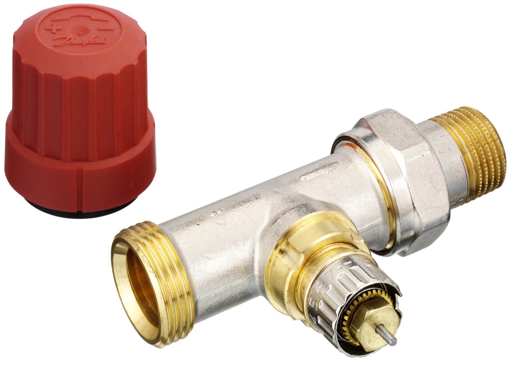 Danfoss Клапан RTR-N/RA-N для двухтрубной системы отопления Клапан RA-N 15 угл., наружн. резьба 013G4201  - Вид №23