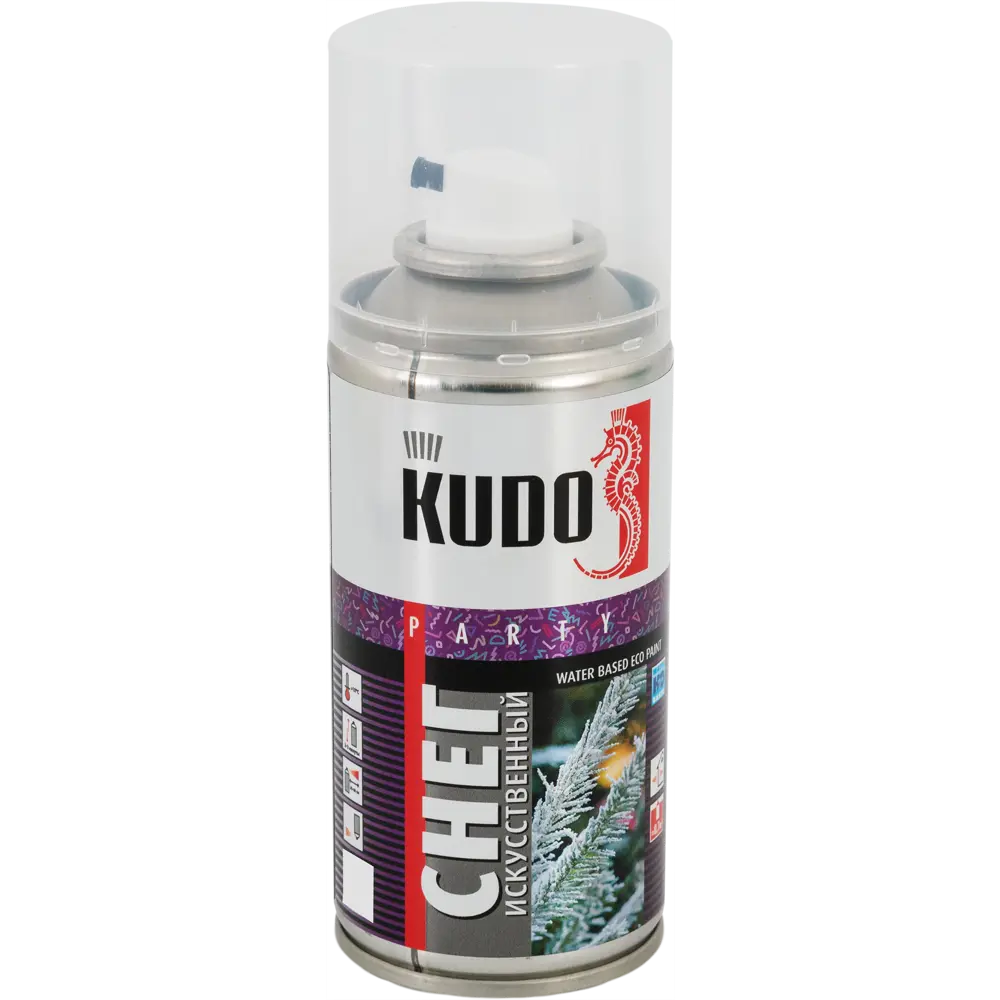 Снег искусственный аэрозольный Kudo цвет белый 0.21 л STLM-2050842