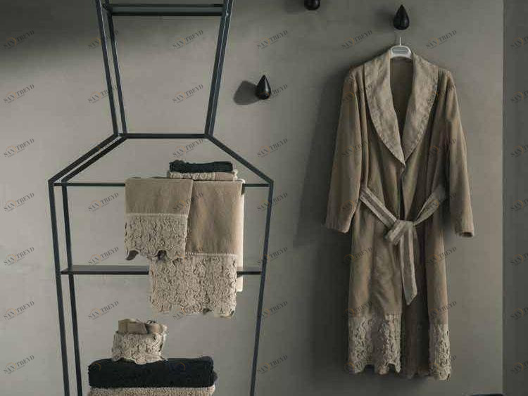 LA FABBRICA DEL LINO Льняной халат Decor sun-id-1489686