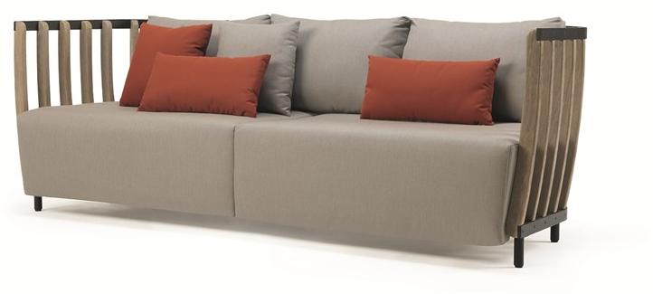 Ethimo 3-местный садовый диван из тика Swing Swdg05 - Вид №1