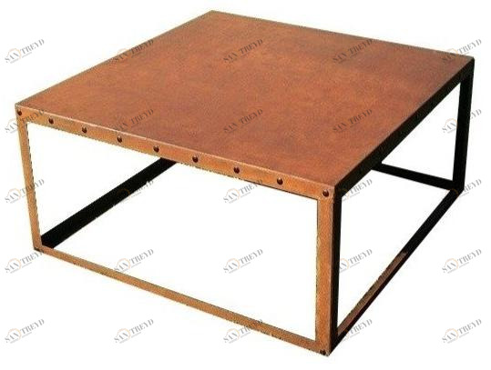 TrackDesign Квадратный стол из стали Corten ™  Itt07045 