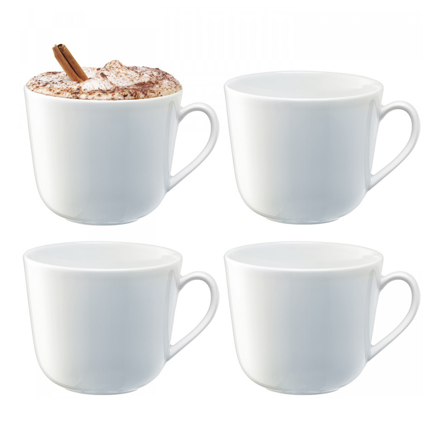 P264-11-517 Набор из 4 округлых чашек dine 400 мл LSA International 