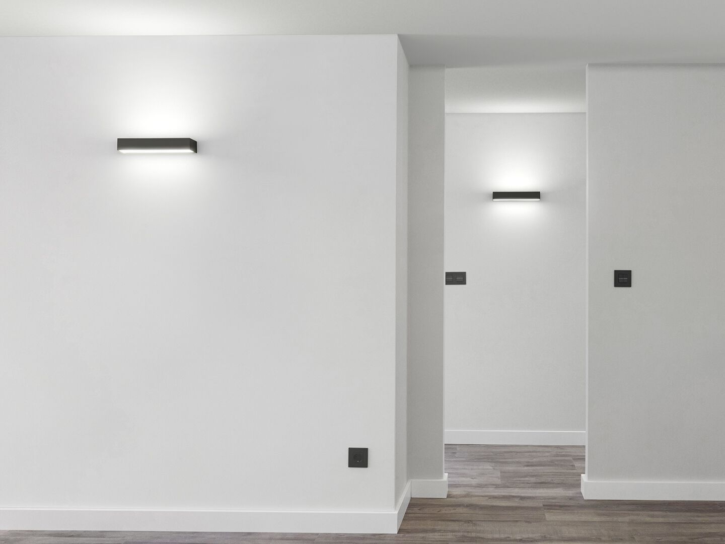 Алюминиевый светодиодный настенный светильник Arkoslight Rec ARCH-00023870 - Вид №6