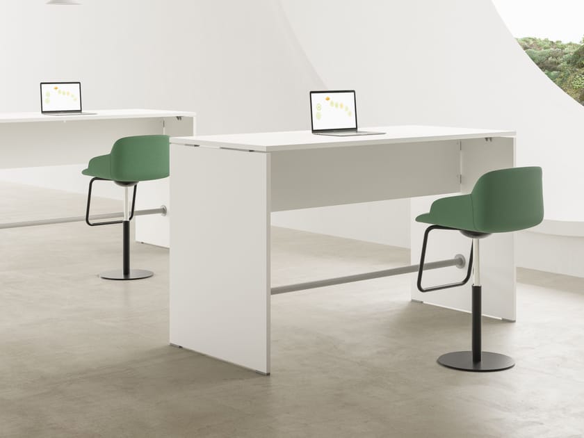 Высокий прямоугольный стол из меламина DVO Treko ARCH-00028233