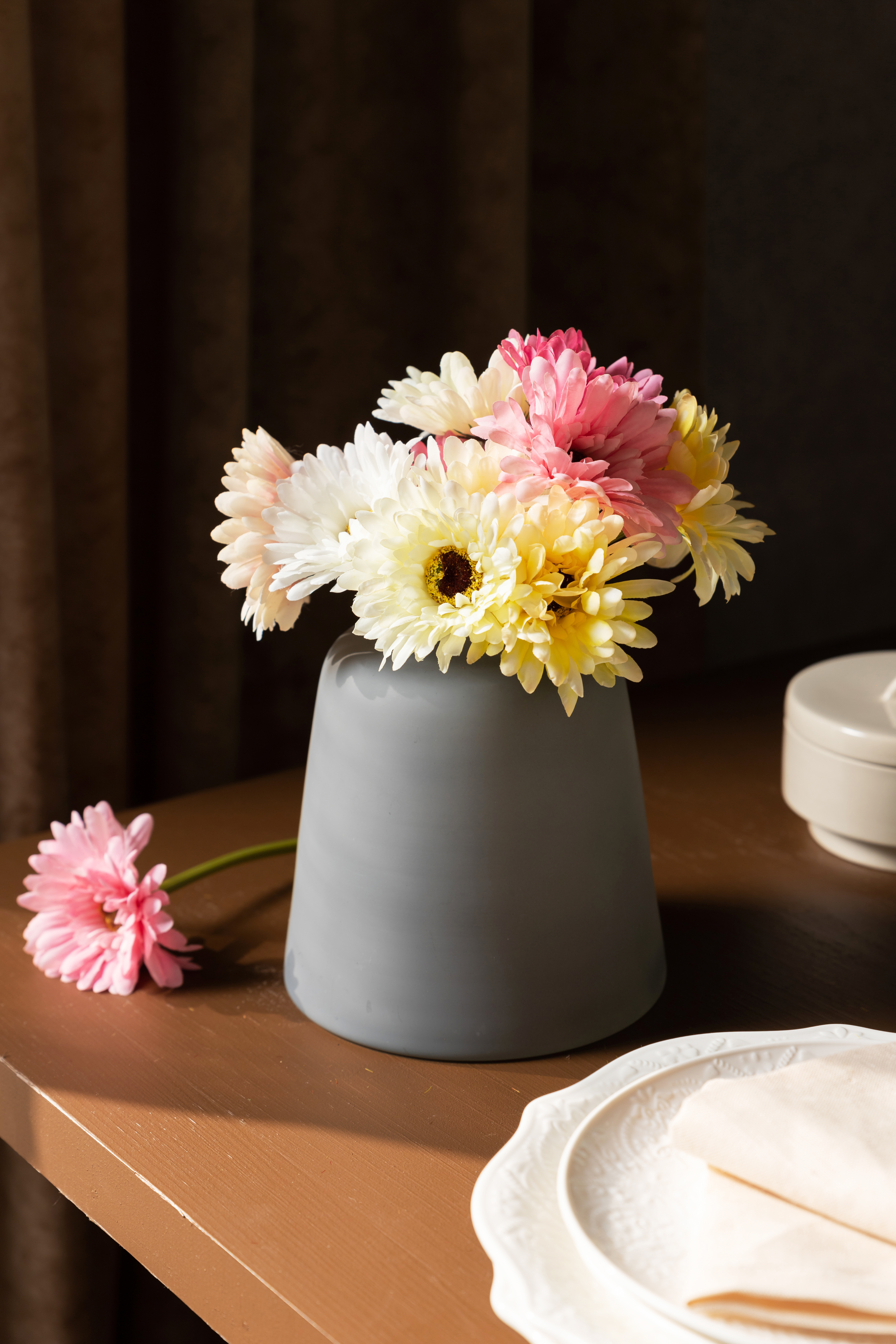 83992219 Гербера искусственная букет 3 шт. STLM-0045910 Santreyd  - Вид №2