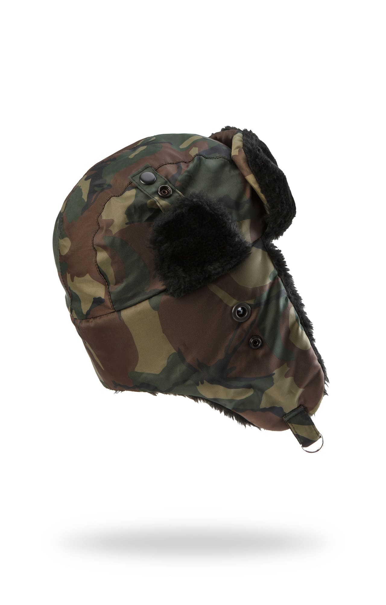 61511 Шапка-ушанка камуфляж зеленая  Камуфляжная форма  размер 59 Спецодежда  - Вид №1