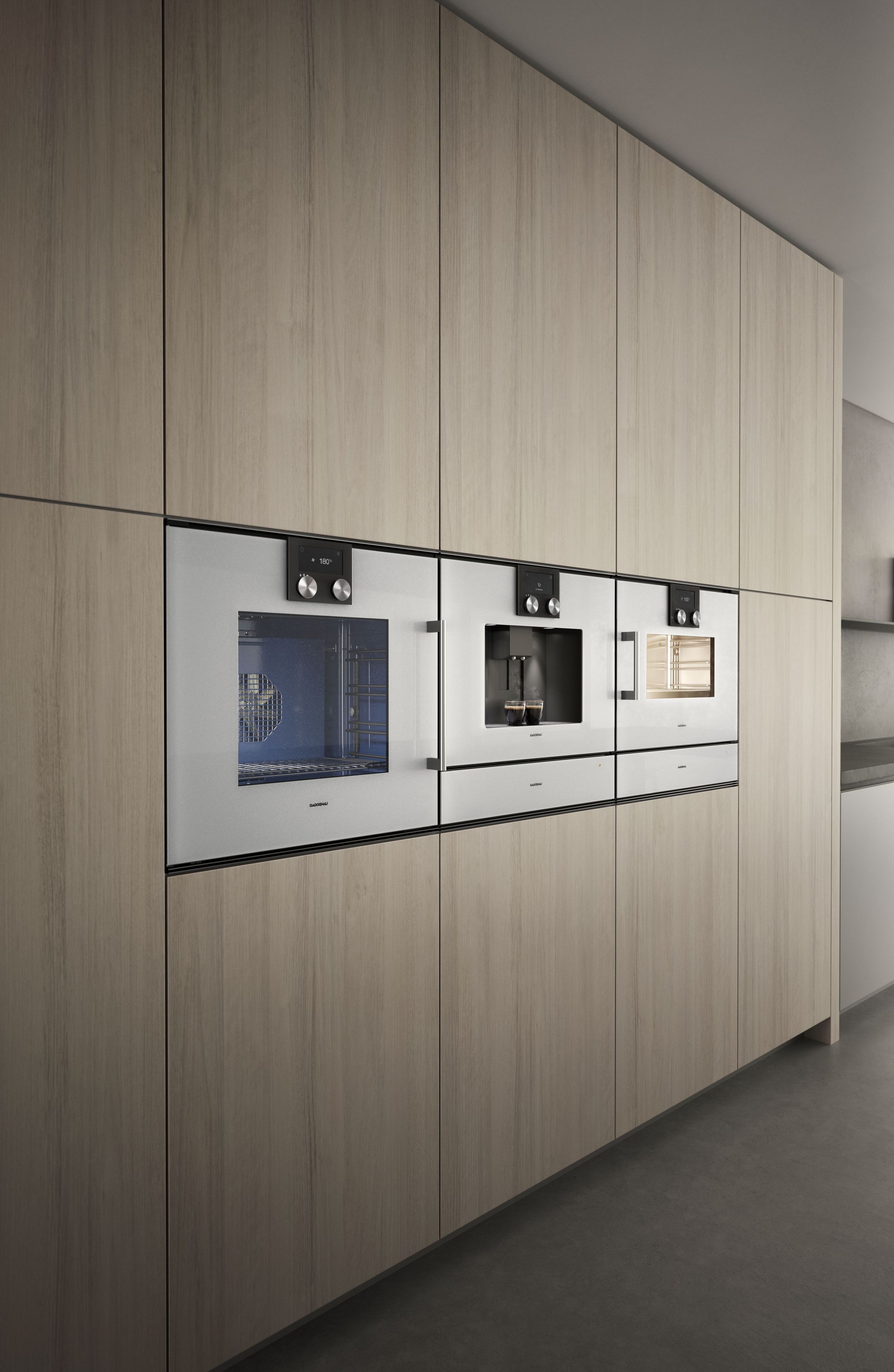Встраиваемая комбинированная печь класса А GAGGENAU серия 200 ARCH-00065116 - Вид №1