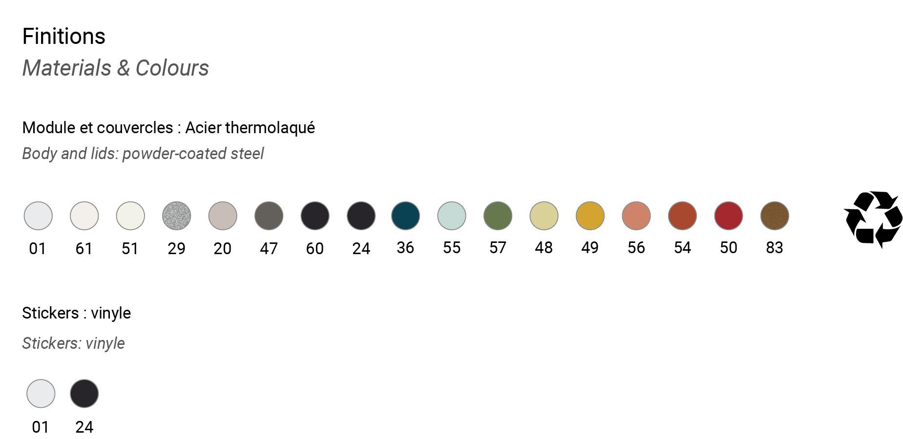 Стальная плантатор с порошковым покрытием Manade Pick'up ARCH-00147701 - Вид №4