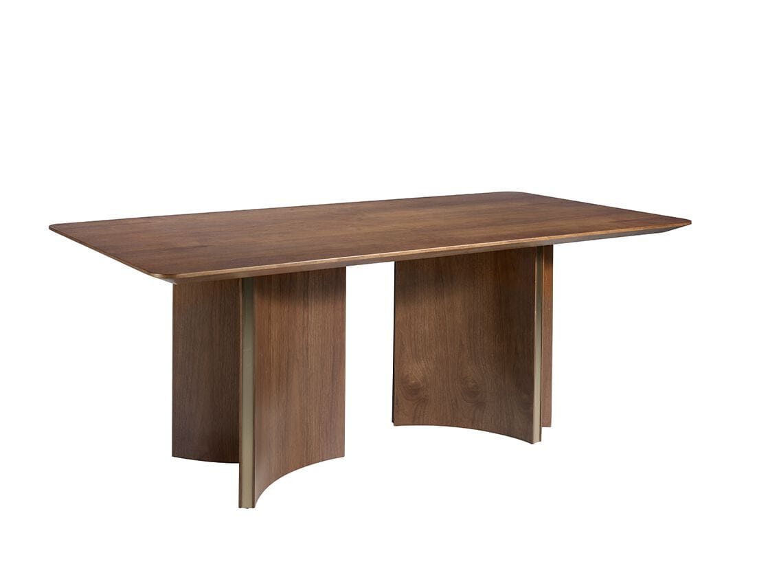 Прямоугольный обеденный стол из орехового дерева Angel Cerda Nature Life ARCH-00100883