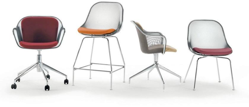 B&B Italia Project Офисное кресло из сетки с 5 спицами Iuta sun-id-1398734 - Вид №2