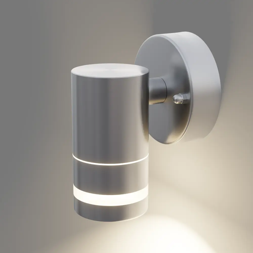 Светильник уличный настенный Apeyron 35 Вт IP54 цвет хром STLM-2095076