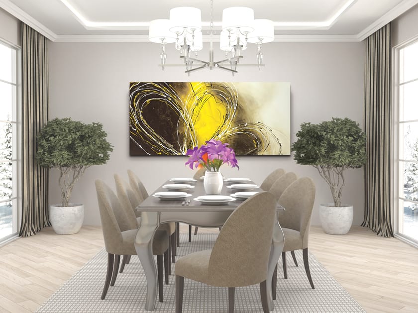 Алюминиевый полотенцесушитель Termo Design текстурная живопись ARCH-00042856