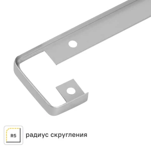 Планка соединительная Т-образная R5 60x3.8 см для столешницы 3.8 см цвет алюминий