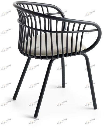 Crassevig Алюминиевый стул с подлокотниками Stem sun-id-1510303