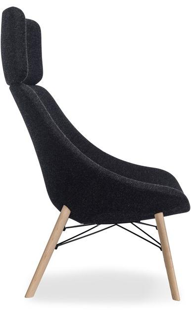 Lapalma Кресло из ткани с высокой спинкой Auki S115 - Вид №2