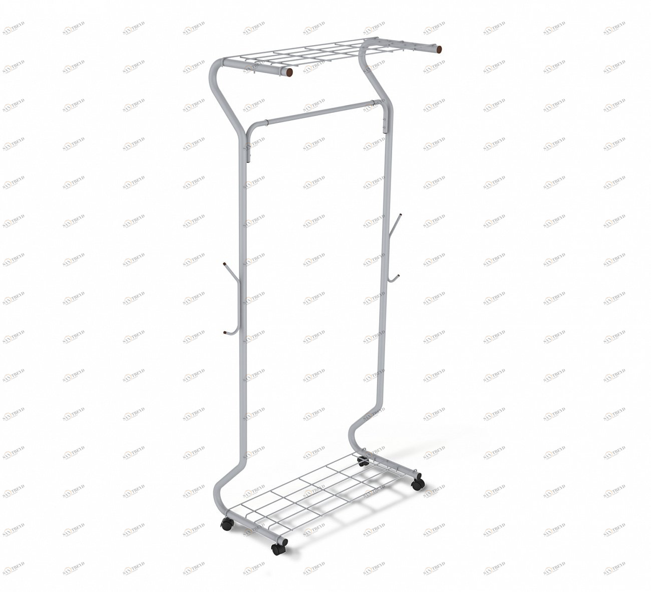 Вешалка гардеробная Komfort SHEFFILTON ДИЗАЙНЕРСКИЕ 015554 Серый;чёрный 