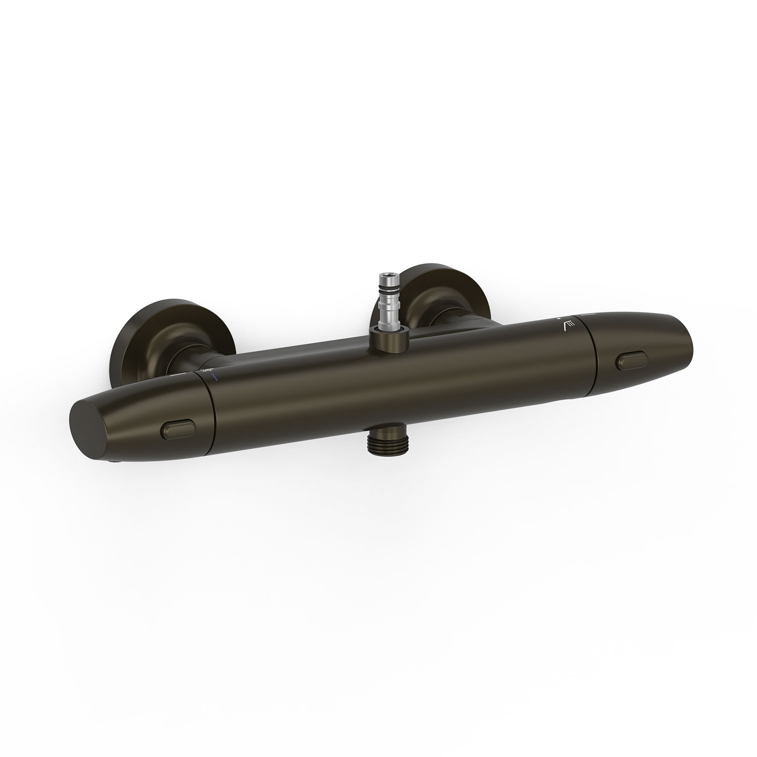 НАСТЕННЫЙ 2-ходовой настенный термостатический кран с подключением к душевой штанге-19016903KMB TRES Thermostatic