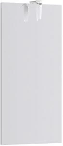 Леон-МР панель с зеркалом и светильником, цвет белый