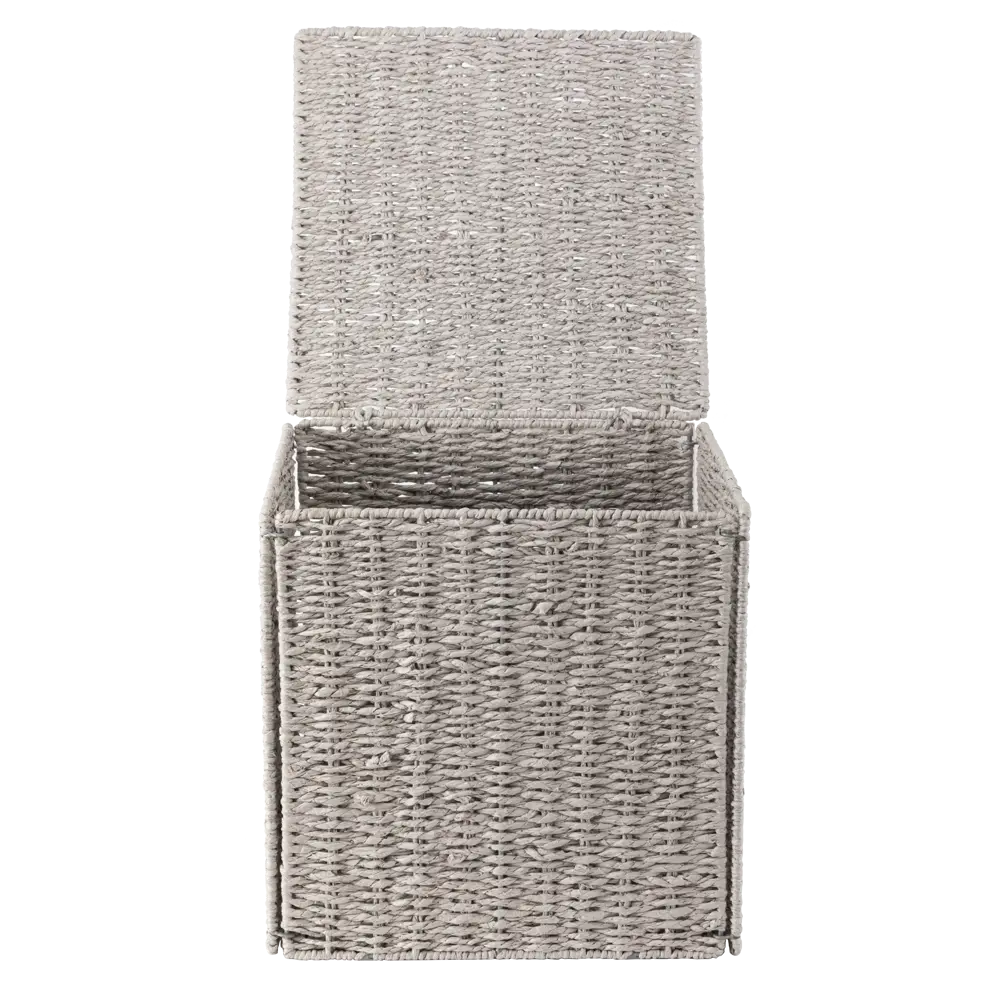 Кор с крышкой 30X30X30см св.сер Konsensa STLM-2004869 - Вид №6